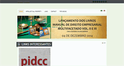 Desktop Screenshot of carlacaldas.com.br